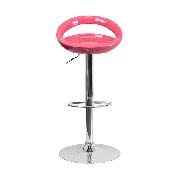 Pink discount plastic stool